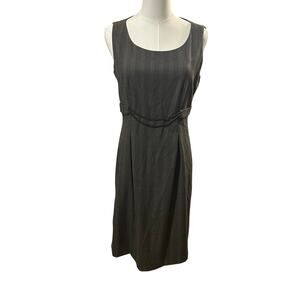 Antonio Melani sleeveless dress chain detail size 4 career Officewear business